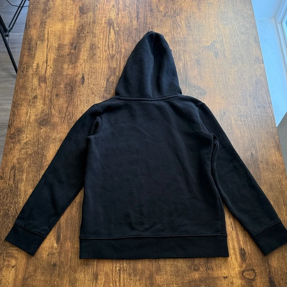 Nike Black Air Hoodie with Silver Logo